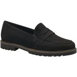 Loafers in leer TAMARIS. Leer materiaal. Maten 37. Zwart kleur