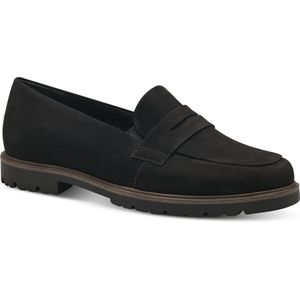 Loafers in leer TAMARIS. Leer materiaal. Maten 37. Zwart kleur