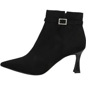 Tamaris enkellaarsjes dames 1-25329-41, Black 1 25329 41 001, 40 EU