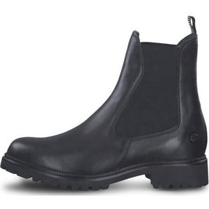 Tamaris Chelsea boots zwart Leer Dames