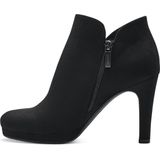 Enkellaarsje - Effen - Velours Look - Stiletto Hak - Hoge Hak