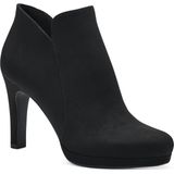 Enkellaarsje - Effen - Velours Look - Stiletto Hak - Hoge Hak