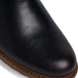 Tamaris - Chelsea Boots - Zwart - Leer - Blokhak