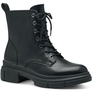 Tamaris dames veterboots zwart - Maat 41