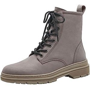 Tamaris, Schoenen, Dames, Beige, 39 EU, Leer, Beige Casual Gesloten Booties