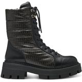 Tamaris - 1-26232-41 - Enkellaarsje - Zwart - Synthetisch - TOUCH-IT Decksohle