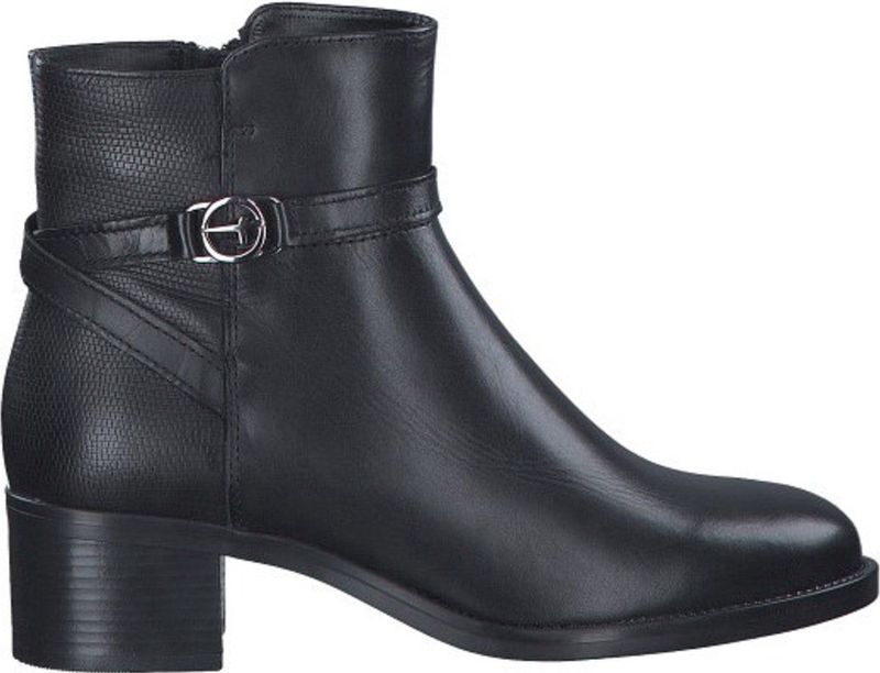 Tamaris - Enkellaarsje - Zwart - 1-25017-41