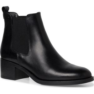 Tamaris Chelseaboots, Blockabsatz, Stiefelette, Schlupfschuh in schmaler Form