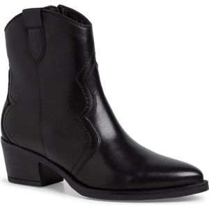 Leren santiags bottines TAMARIS. Leer materiaal. Maten 36. Zwart kleur