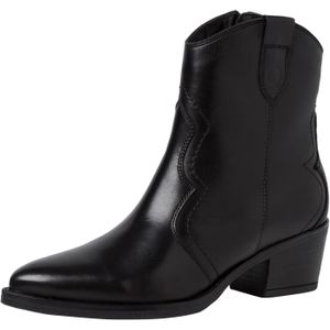 Tamaris Cowboylaarzen zwart Leer - Dames - Maat 40