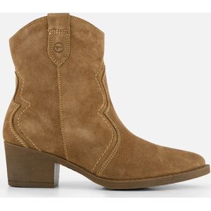 Tamaris Cowboylaarzen bruin Suede - Dames - Maat 40