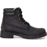 Tamaris - Enkellaarsje - Zwart - Waterafstotend - Casual Urban Look