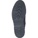 Tamaris - Lace-up Enkellaarsjes - Zwart - Leer