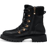 Tamaris - Gesloten Booties - Zwart - Textiel