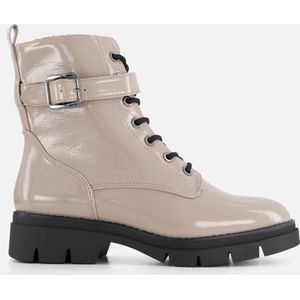 Tamaris Veterboots taupe Synthetisch - Maat 39