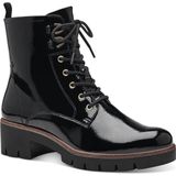 Veterlaarsjes - Imitatieleer - Effen - Ronde Neus - Blokhak