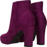 Tamaris - Stiefelette - Zwart - Enkellaarsje - Hoge Blokhak 9 cm