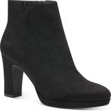 Tamaris - Stiefelette - Zwart - Enkellaarsje - Hoge Blokhak 9 cm