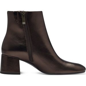 Tamaris - Enkellaarzen - Brons - Synthetisch Bovenmateriaal - TOUCH-IT Voetbed