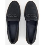 Tamaris - Dames Loafer - Suède - Wit - Comfortabel Voetbed