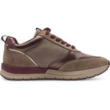 Tamaris lage damessneaker 1 23732301 dames veganistisch M2373241 bruin