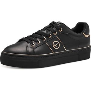 TAMARIS - Damessneaker - Zwart - Materiaalmix - Comfort Lining