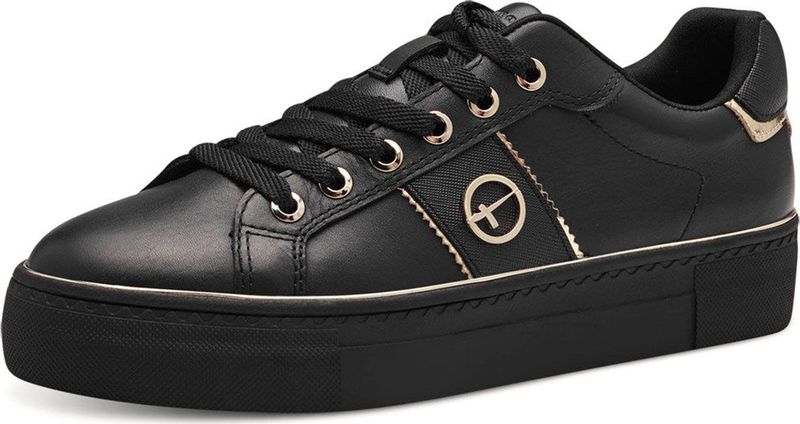 Tamaris Sneaker 1-23724-007 Dames Lage Damesschoenen M2372442 Zwart