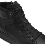 Tamaris - High Top Sneakers - Zwart - Leer - Slip-on Sluiting