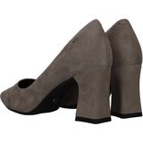 Tamaris - Pumps - Grijs - Suède Look - Leer en Synthetisch Materiaal