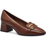 Skechers - Garza-Gervin - Instappers - Cognac - Leer/Synthetisch - Wide Fit