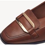 Skechers - Garza-Gervin - Instappers - Cognac - Leer/Synthetisch - Wide Fit