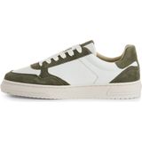 Tamaris - Dames Sneaker - Wit - Leer/Suède/Textiel