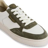 Tamaris - Dames Sneaker - Wit - Leer/Suède/Textiel