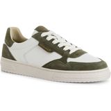 Tamaris - Dames Sneaker - Wit - Leer/Suède/Textiel