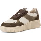 Tamaris Sneaker 1-23771-761 Damesschoenen Laag Top M2377142 Olijf