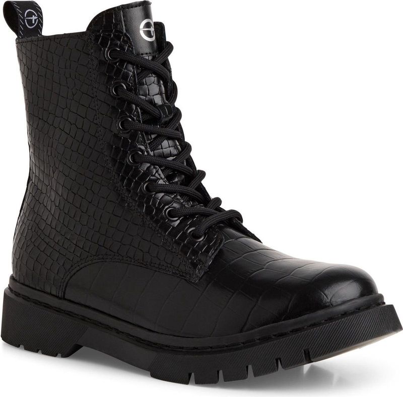 Schnürstiefeletten Tamaris 1-25054-41 Schwarz