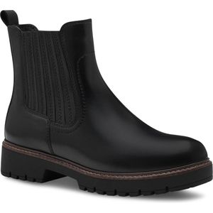 Damen Sportliche Stiefelette  1-25410-43 Schwarz 003 Black L... 37