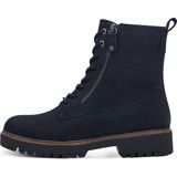 Damen Sportliche Stiefelette  1-25207-43 Blau 805 Navy Leder... 39