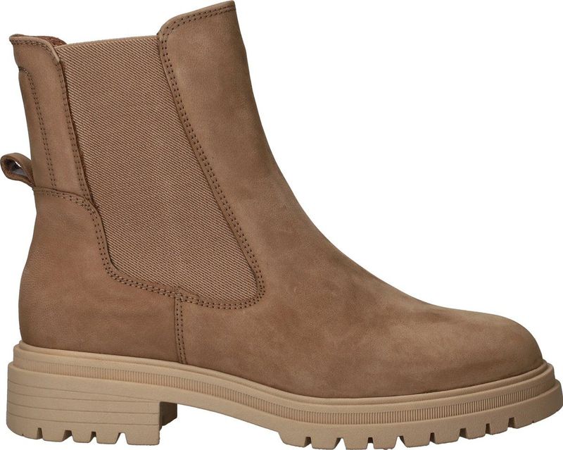 Tamaris - Chelsea Boot - Camel - Leer