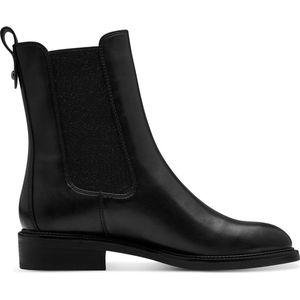 Merk - Chelsea Boots - Effen - Glad Leer - Platte Hak