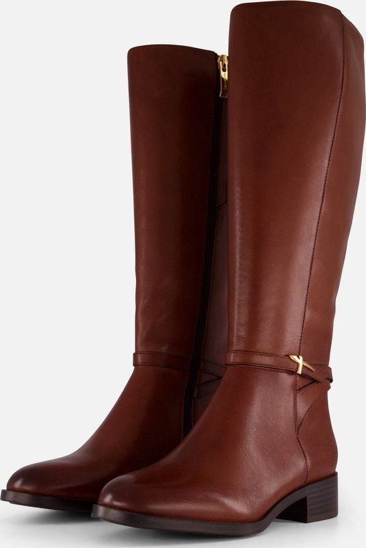 Tamaris Hoge laarzen cognac Leer - Dames