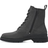 Tamaris - 1-25230-41 Enkellaarsje - Zwart - Leer/Synthetisch