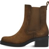 TAMARIS - Chelsea Boot - Bruin - Leer/Synthetisch - Touch-IT Technologie