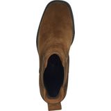 TAMARIS - Chelsea Boot - Bruin - Leer/Synthetisch - Touch-IT Technologie