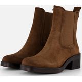 TAMARIS - Chelsea Boot - Bruin - Leer/Synthetisch - Touch-IT Technologie