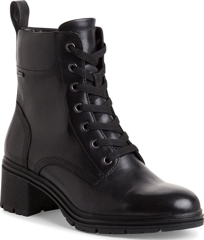 Tamaris Schnürstiefelette, Blockabsatz, Schnürboots, Businessstiefelette, Gore Tex-Ausstattung
