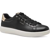 Tamaris - Damestrainers - Black/Gold - Synthetisch Bovenwerk - Comfort Voering