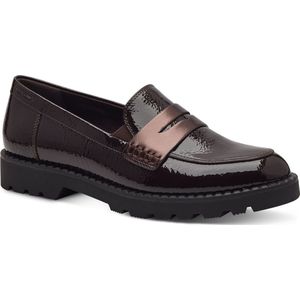 Tamaris - Dames Slippers - Mokka - Bovenwerk van Leer - Touch-It-technologie
