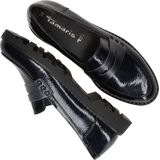 Tamaris - Loafers - Blauw - Synthetisch - Zacht Voetbed