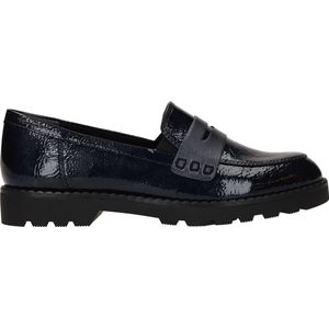 Tamaris - Loafers - Blauw - Synthetisch - Zacht Voetbed